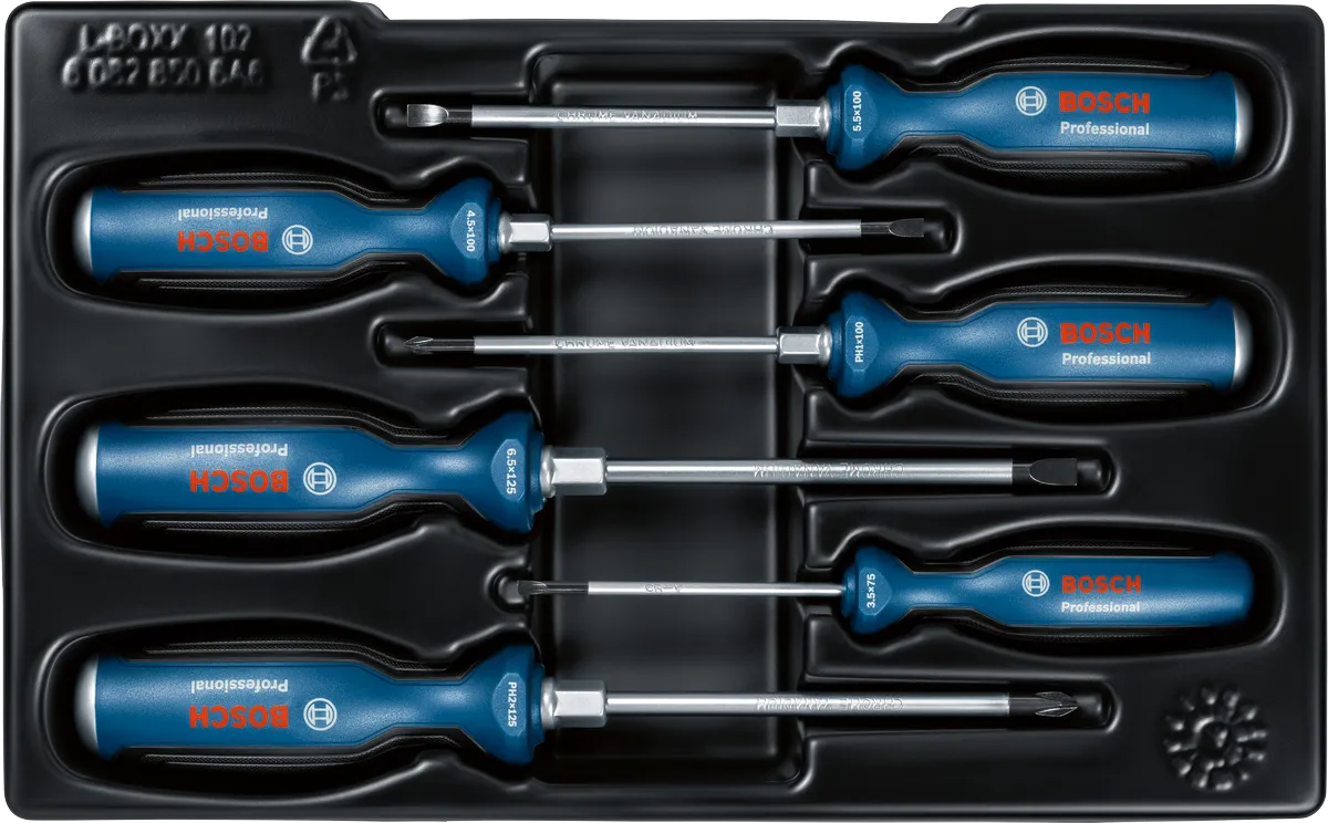 Set de 6 tornavisos SL/PH PRO Bosch