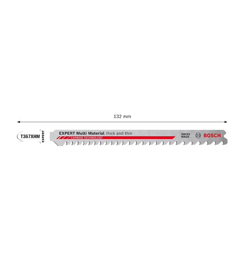Fulla de serra de calar Expert Multi Material 132mm T 367 XHM 3uds Bosch