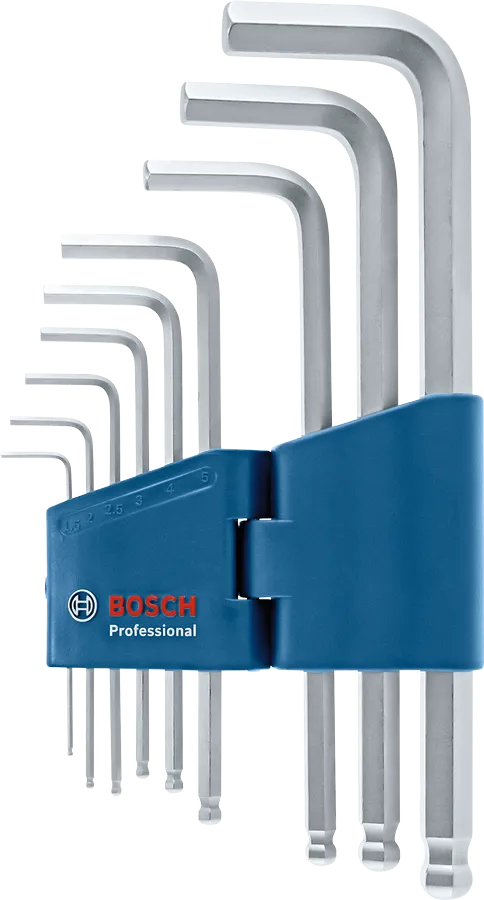Joc de 9 claus Allen hexagonals Pro Bosch