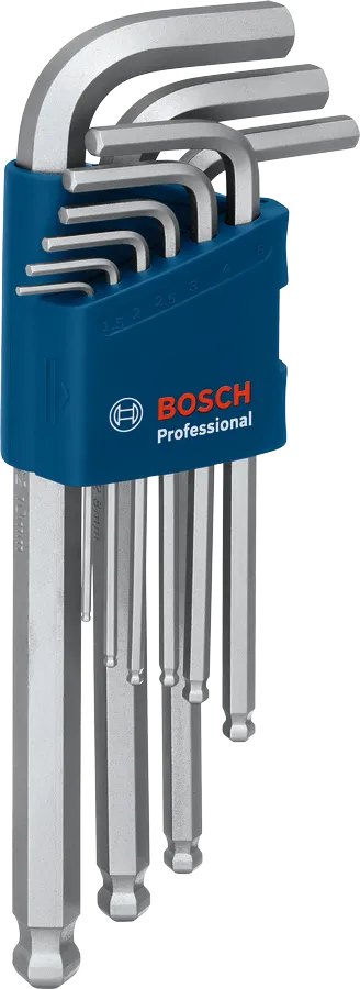 Joc de 9 claus Allen hexagonals Pro Bosch