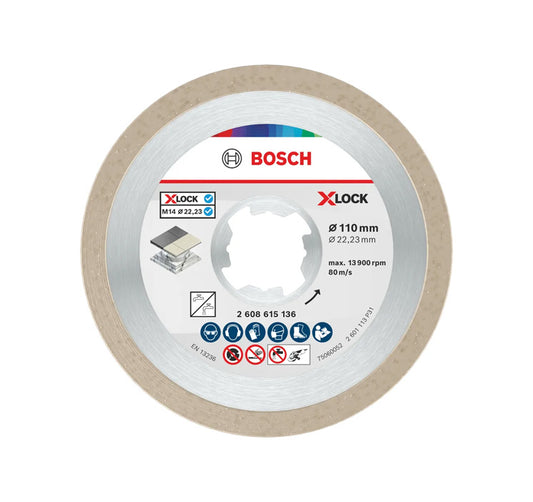 Disc de tall Ceramic de 110mm X-Lock Bosch