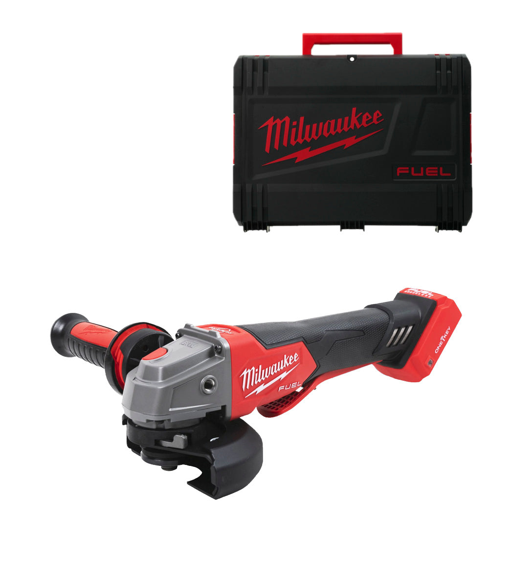 Esmoladora angular M18 de 125mm Fuel ONE-KEY amb maletí Milwaukee M18 ONEFSAG125XPDB-0X