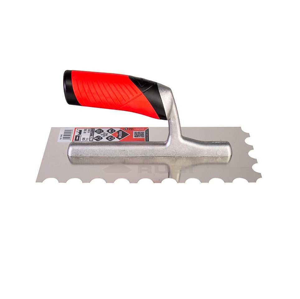 Rasclet d’acer de 28 cm amb mànec Rubiflex obert Rubi R-10