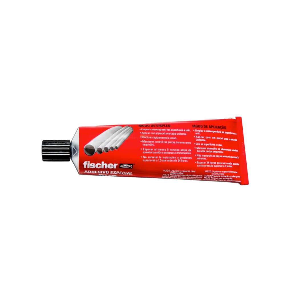 Tub d’adhesiu per a PVC de 125 ml Fischer