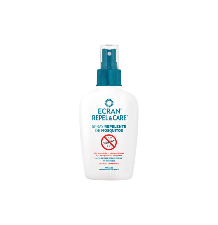 Esprai repel·lent de mosquits en format de viatge de 100ml ECRAN REPEL&CARE