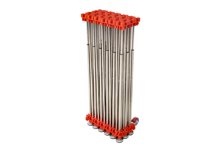 Taula de treball retràctil de 300x120 cm Rubi