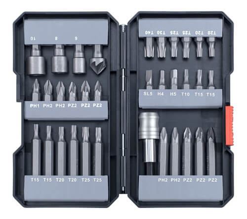 Joc de puntes de 34pcs KWB 49108800