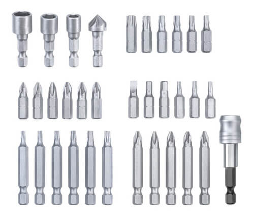 Joc de puntes de 34pcs KWB 49108800