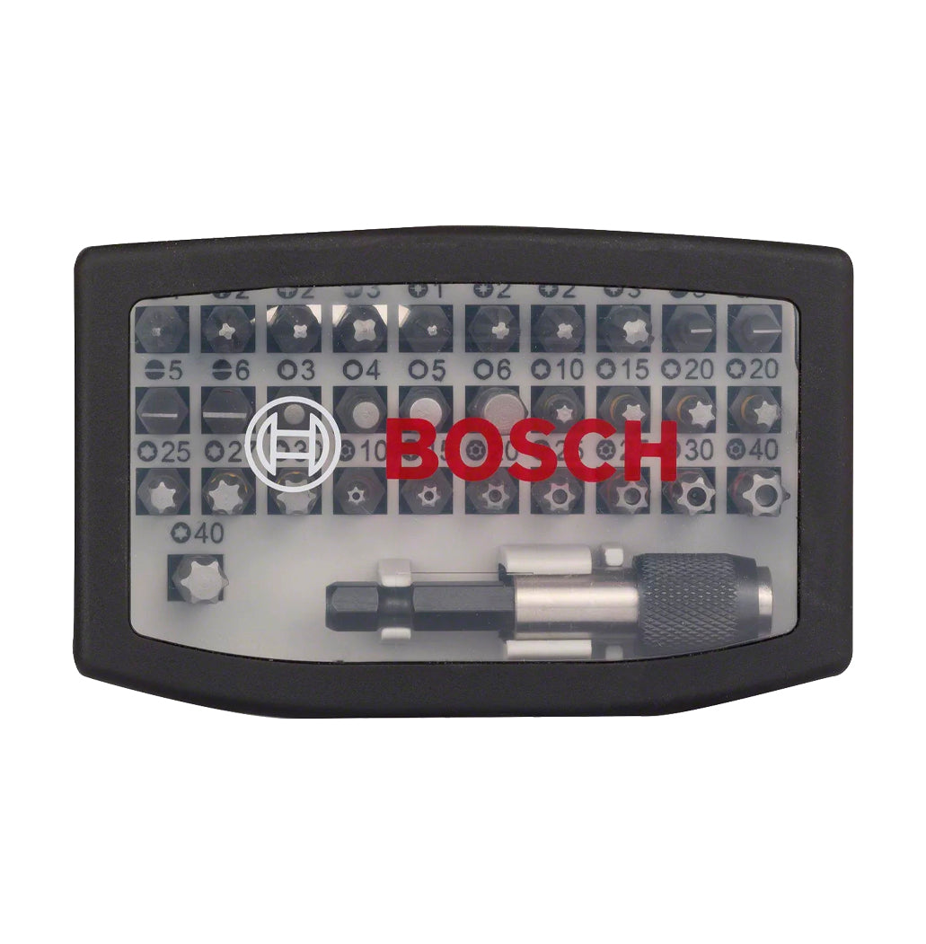 Joc de puntes per a tornavís Extra Hard 32pcs Bosch