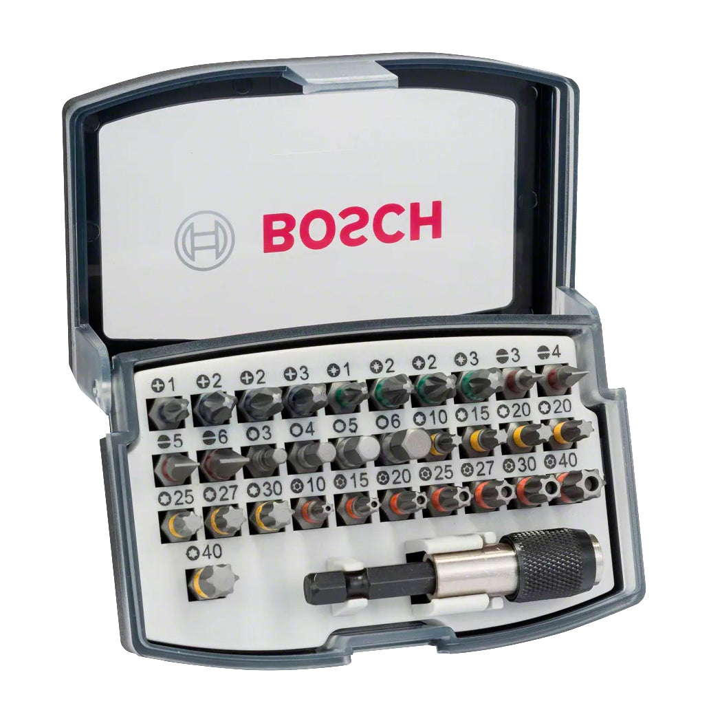 Joc de puntes per a tornavís Extra Hard 32pcs Bosch