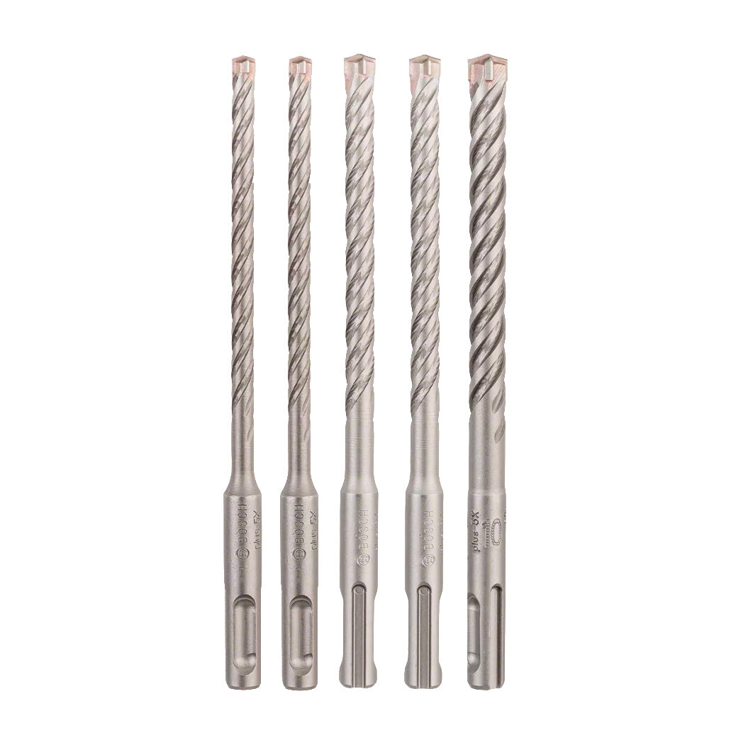 Joc de 5 broques SDS Plus-5X 6/6/8/8/10mm Bosch