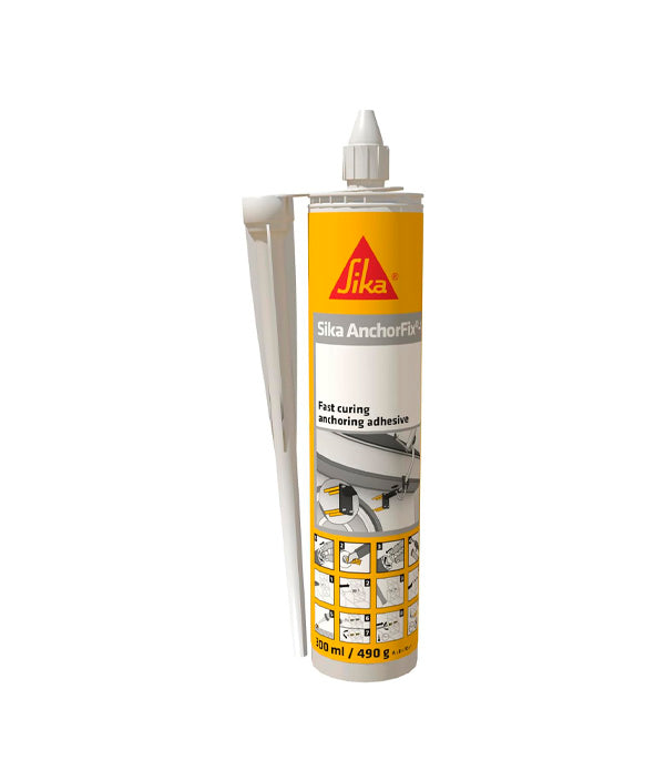 Cartutx adhesiu de curat ràpid per a ancoratges Component A+B 300ml Sika AnchorFix-1