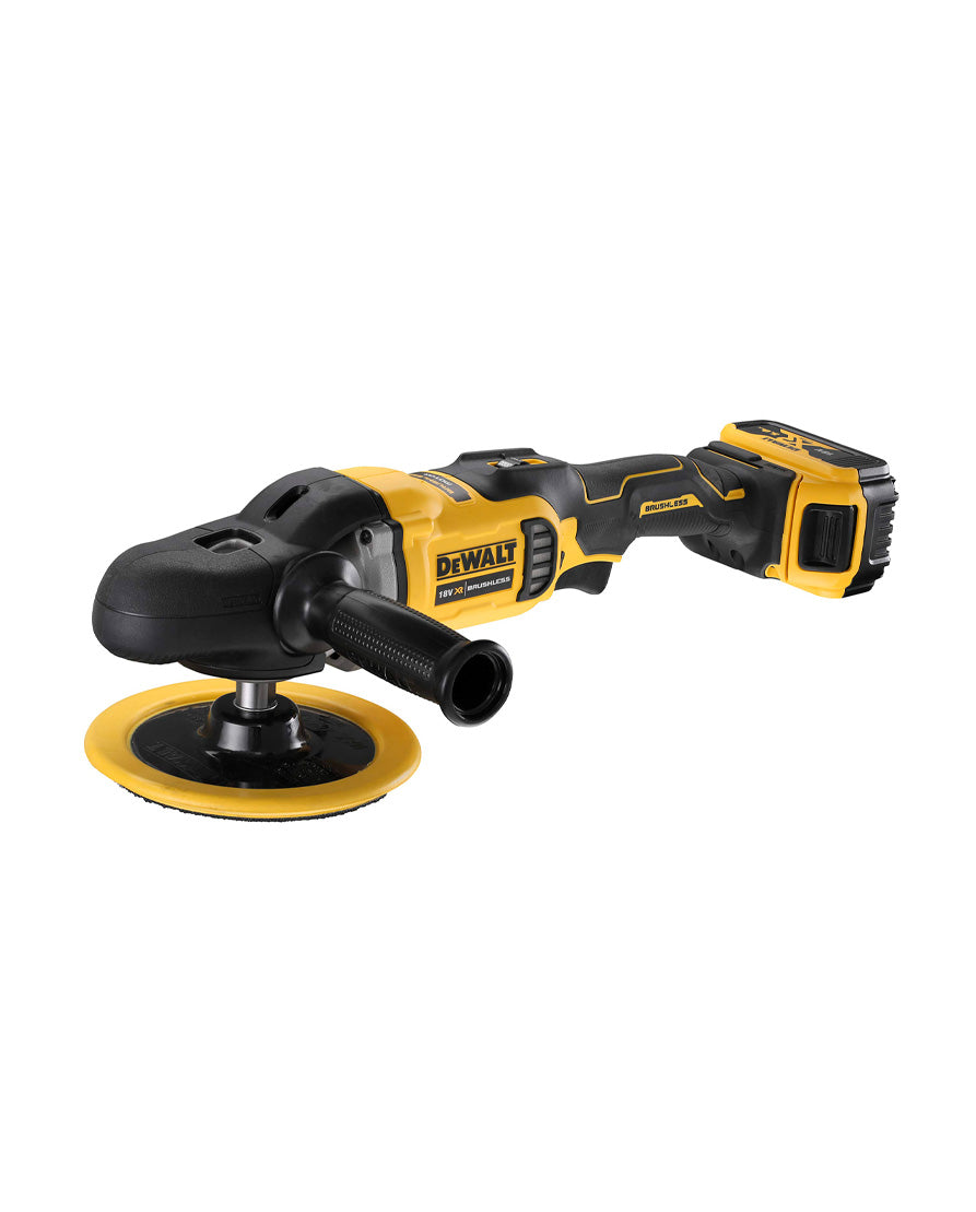 Polidora 18V Max 180mm amb 2 bateries de 5Ah Dewalt DCM849P2