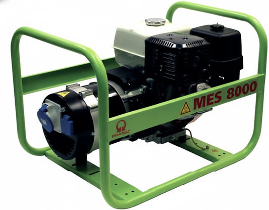 Generador de gasolina 230V 50Hz MES8000 Pramac
