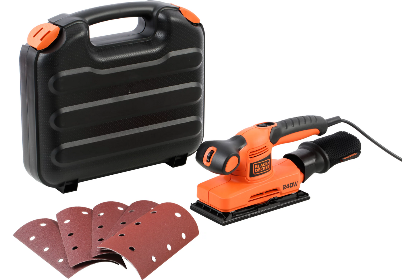 Lijadora Orbital Black&Decker 240W KA320EKA-QW BLACK + DECKER - 2