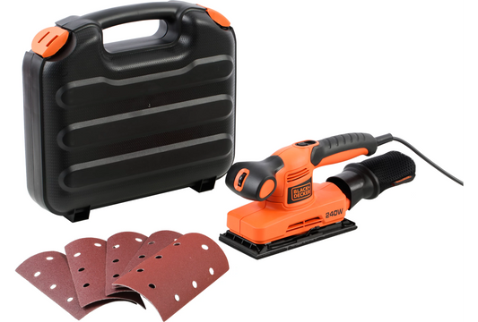 Lijadora Orbital Black&Decker 240W KA320EKA-QW BLACK + DECKER - 2